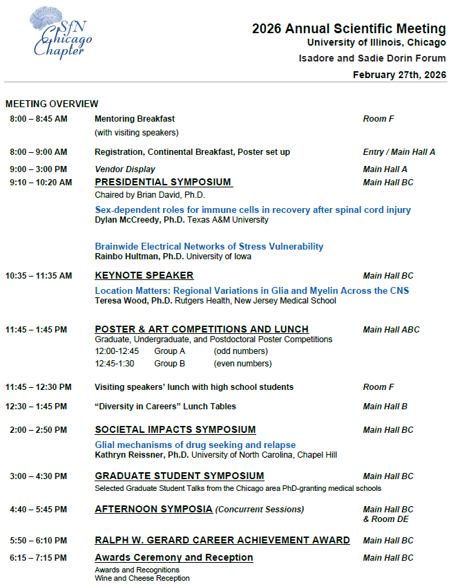 Chicago Chapter - SfN tweet media