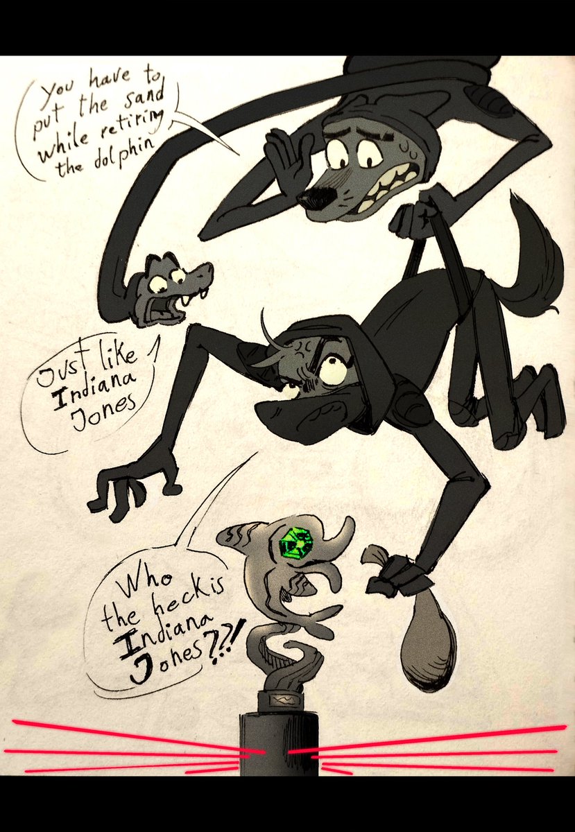 PauPablosky's tweet image. I hope that we can see her at TheBadGuys3, when I saw his concept on twitter years ago I started imagine how funny her interactions with her parents would be, and wonder about their family dynamic
Pd:he stole her bully's bike
#TheBadGuys #TheBadGuys2 #wolfington #fanartanime