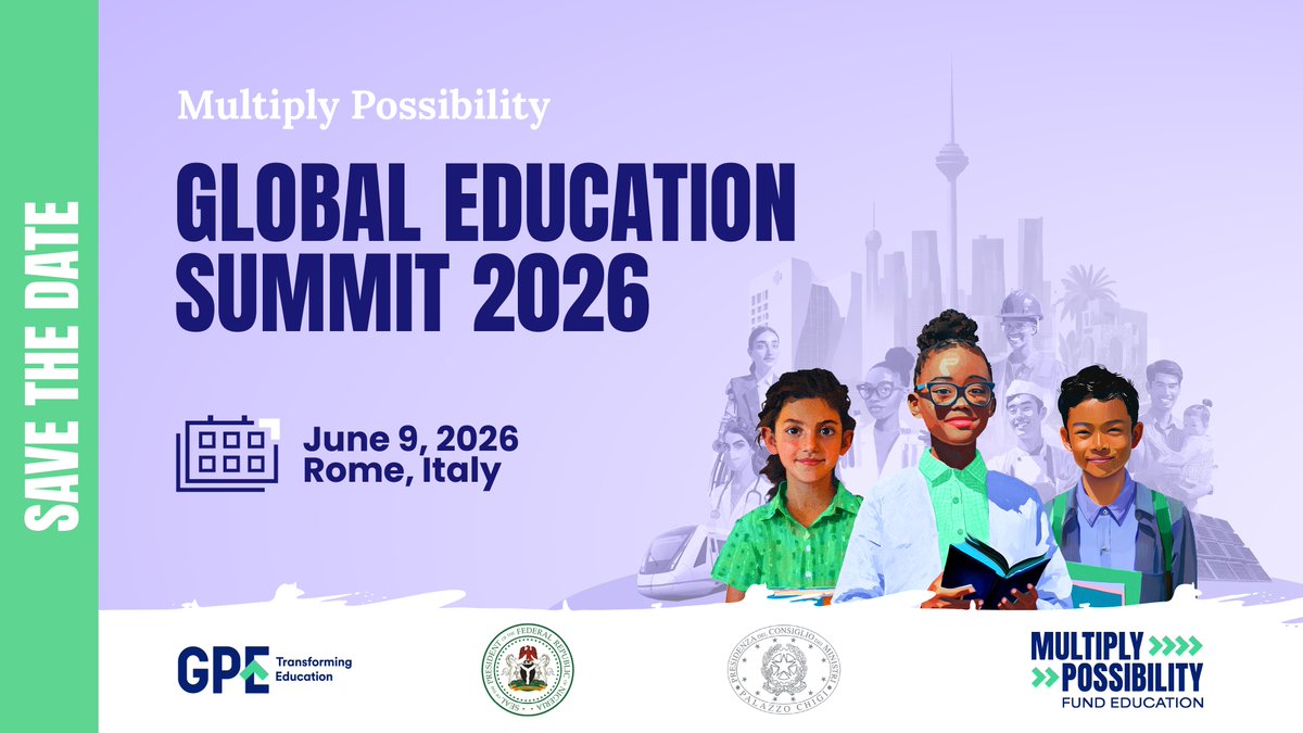 Global Partnership for Education tweet media