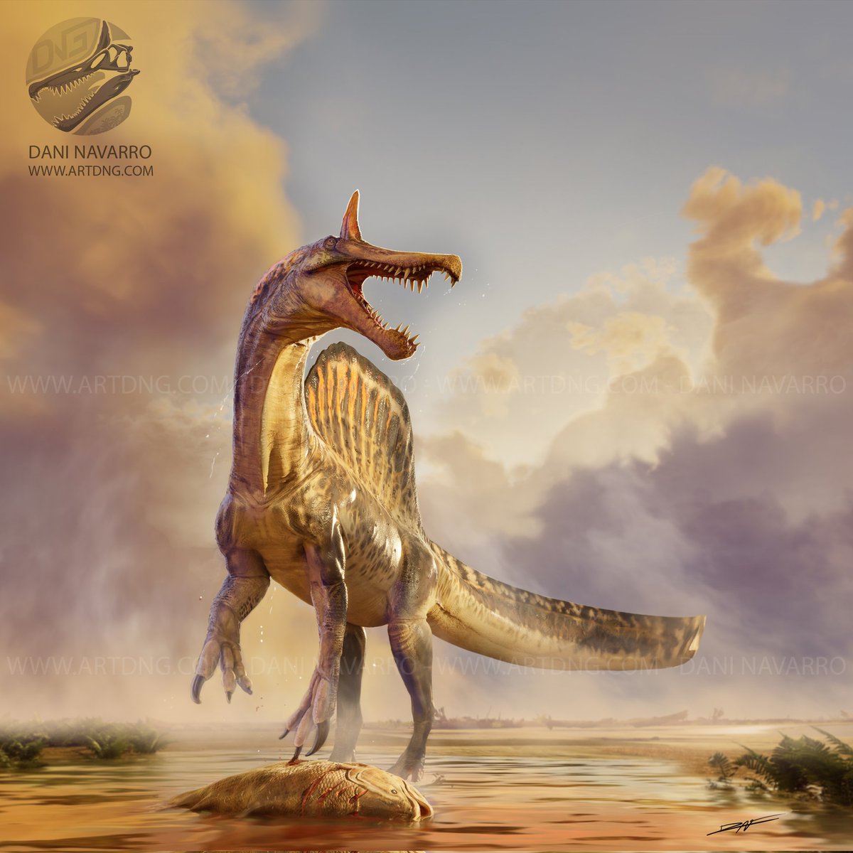 Dani Navarro Paleoart tweet media