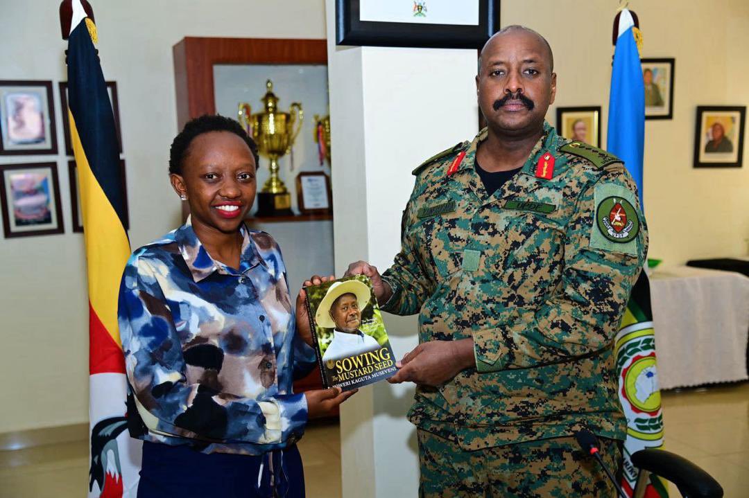 EmilySmithMedia's tweet image. Gen #Kainerugaba Hosts Kenya First Daughter #CharleneRuto.