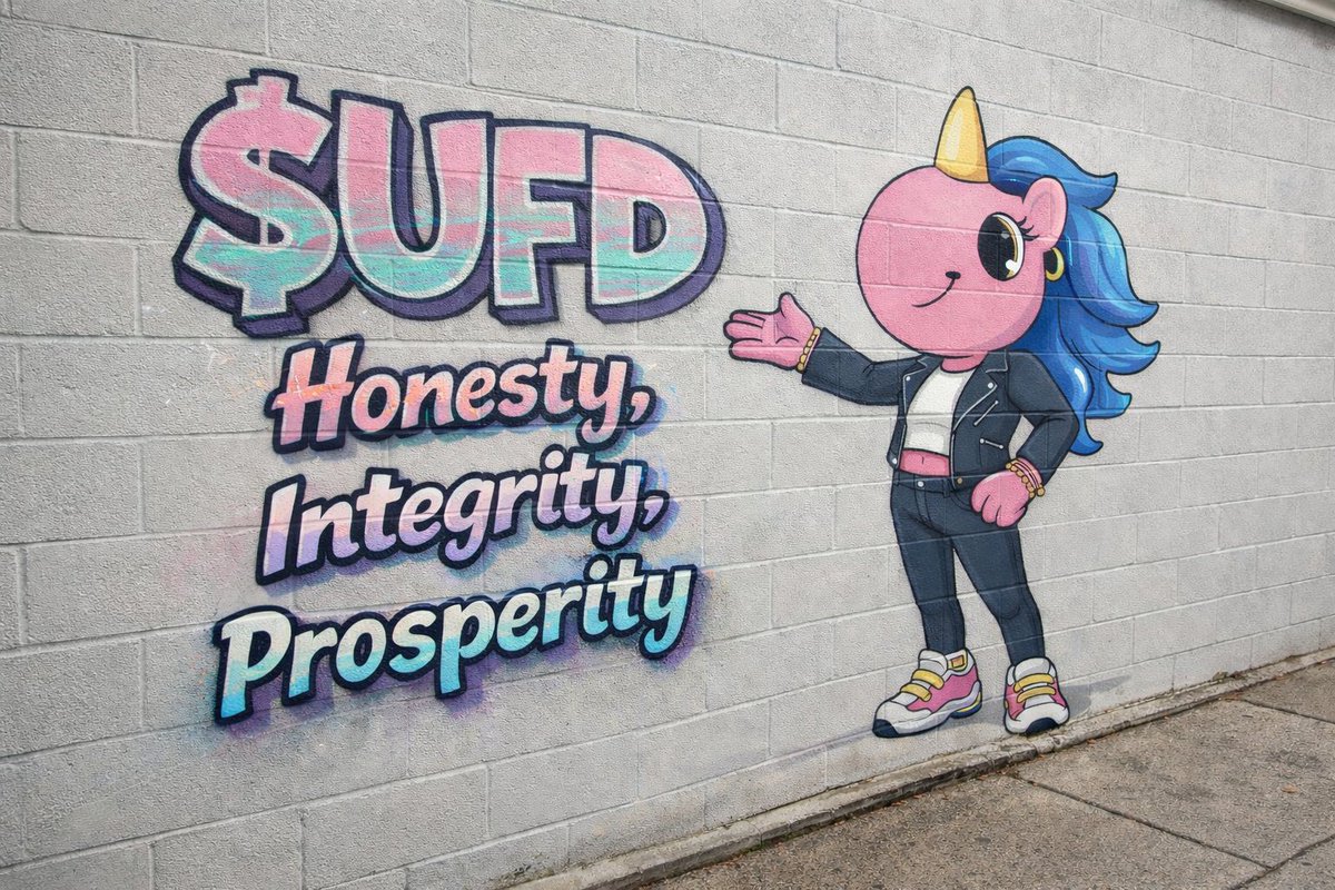 No doomscrolling...go sprinkle a compliment. 

$UFD 💫🥰🦄💨✨