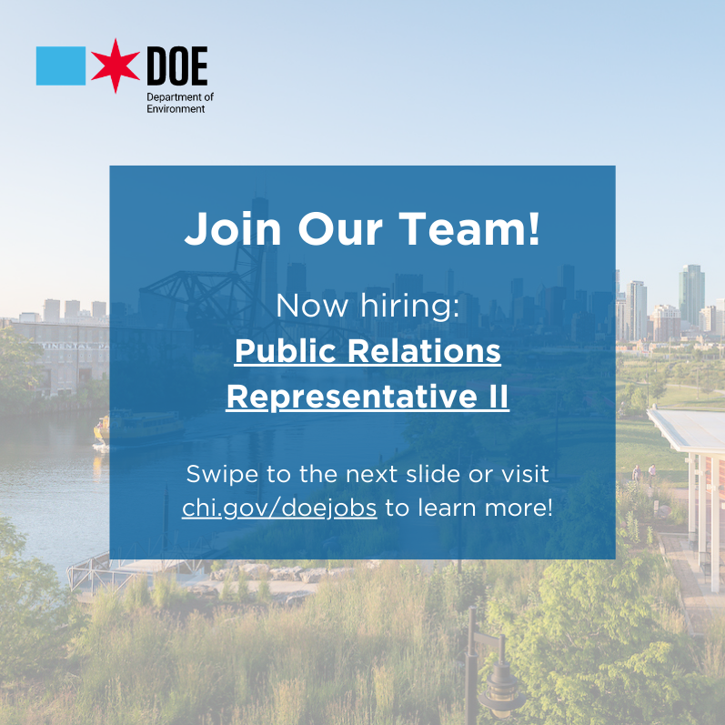 Chicago Department of Environment tweet media