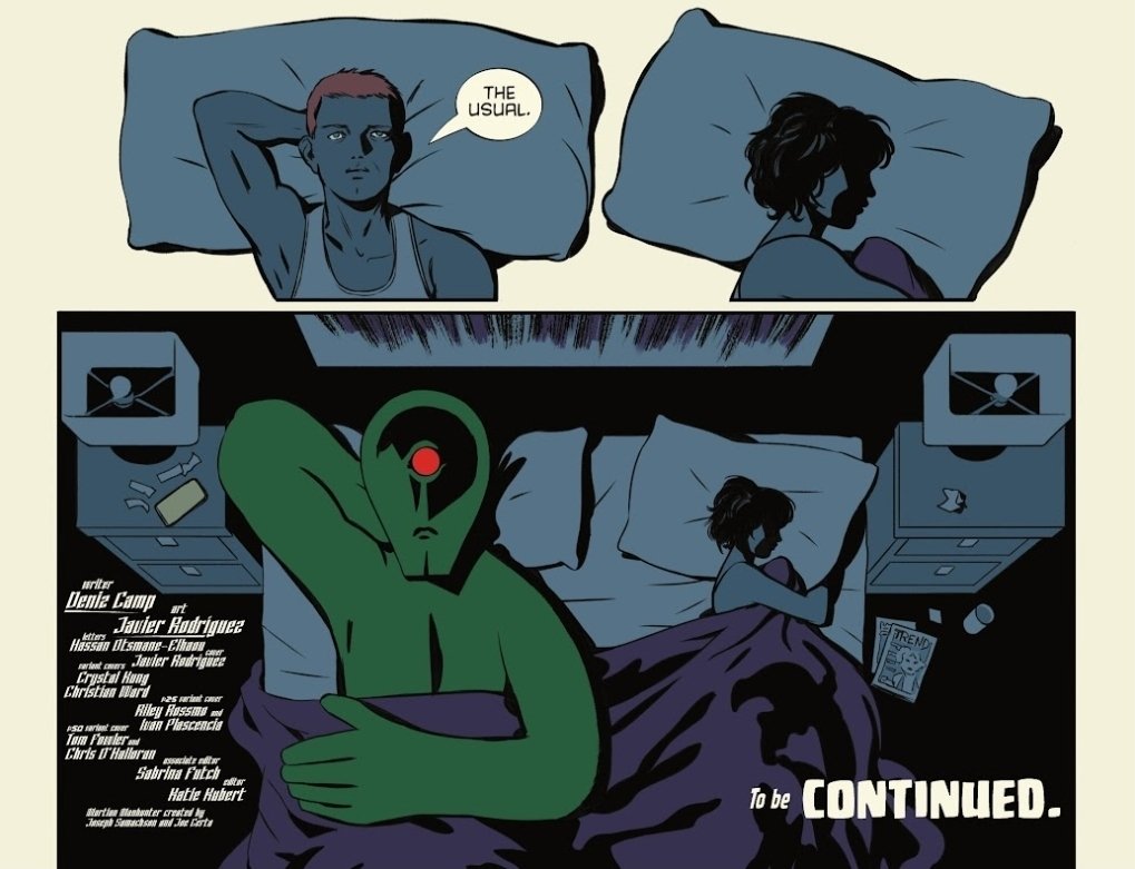 Yeah theyre cooking with gas over at absolute martian manhunter