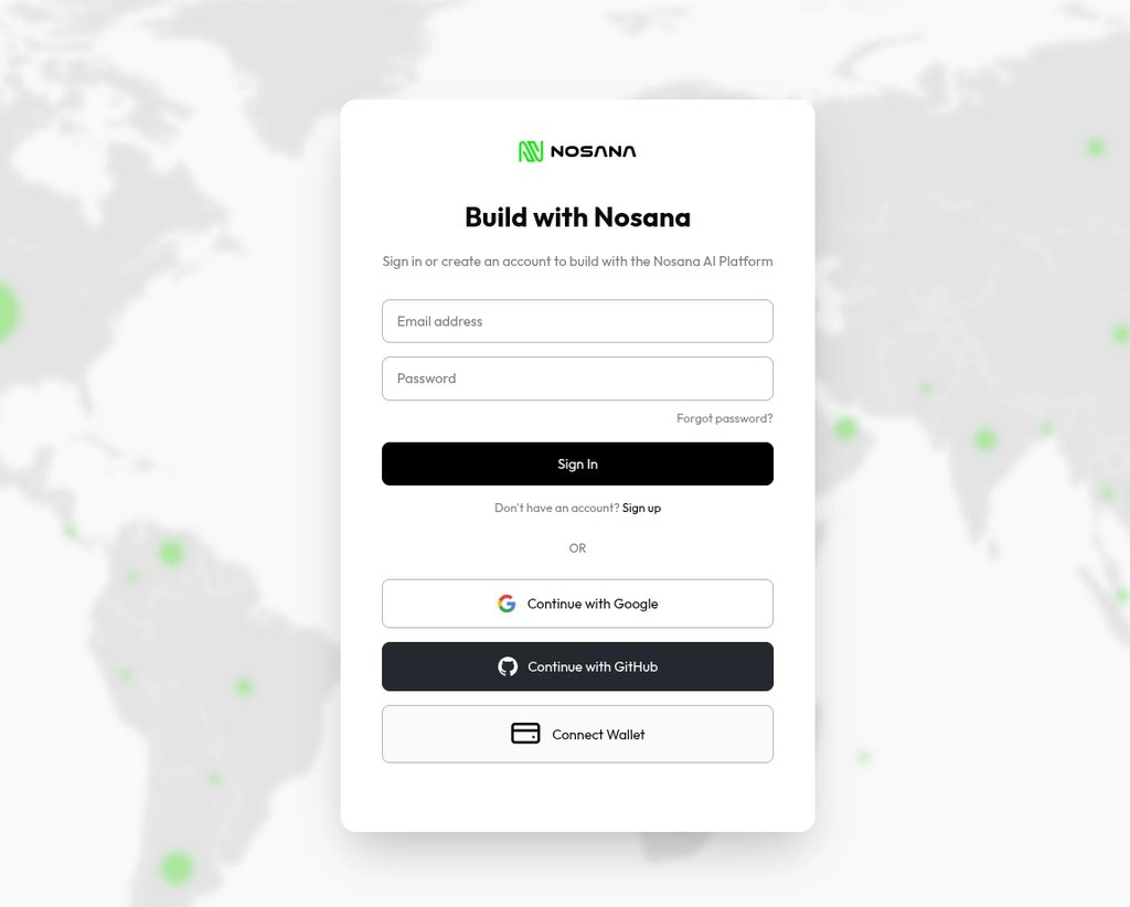 nosana_ai's tweet photo. You can now create a Nosana account with email or GitHub, in addition to Google 🙌

We’ve redesigned the login flow, refreshed the deploy dashboard UI, merged Deployments into the main Deploy page, and cleaned up a few bugs along the way 

🔗 Try it → https://t.co/Mceb83Gx6D
