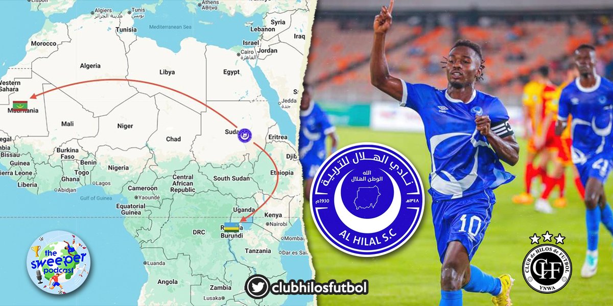 🇸🇩🇷🇼🇲🇷 Al-Hilal de Sudán está en camino de convertirse en ¡CAMPEÓN DE 3 PAÍSES EN EL ESPACIO DE 12 MESES! Actualmente es uno de los líderes de la Premier League de Ruanda.
Se mudaron a Mauritania la temporada pasada debido a la guerra en su país, terminaron primeros, luego