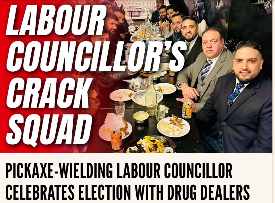 BGatesIsaPyscho's tweet image. 🚨🇬🇧 Meanwhile in UK Parliament today 

This is insane ‼️

“A Man in my constituency - was ambushed and attacked, violently beaten, with a pickaxe”

“The Man responsible for this attack is still a sitting Labour Councillor”

“He recently pictured celebrating an election with