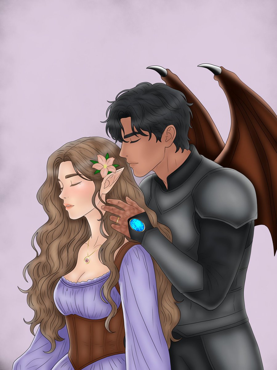 They'd exchanged looks, the occasional brush of their fingers, but never this. Never blatant, unrestricted touching.

#elriel