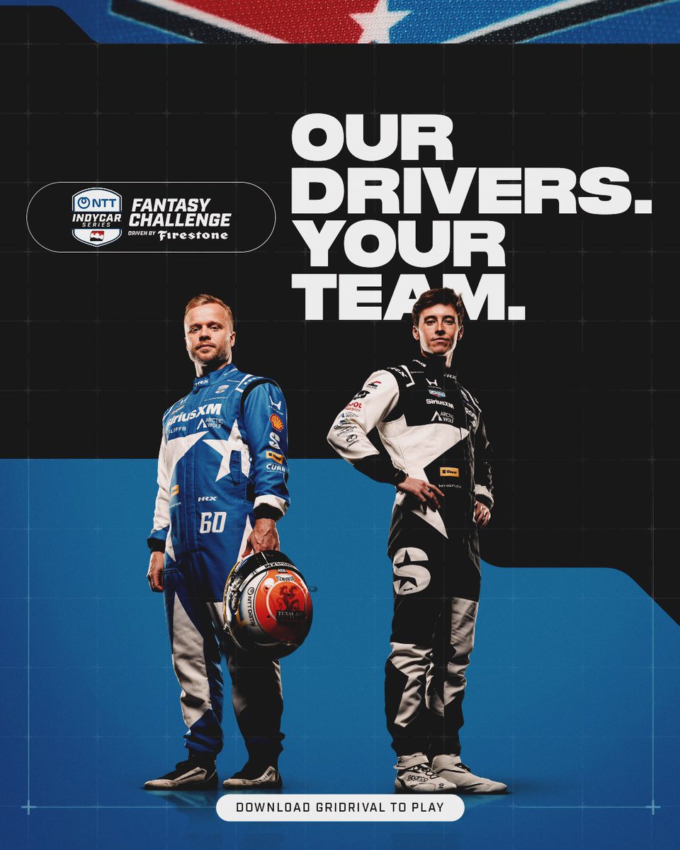 MeyerShankRac's tweet image. Felix and Marcus have your back. 👊
 
Join us in the INDYCAR Fantasy Challenge driven by Firestone on GridRival for your chance to win a VIP experience at the 2027 Indy 500!
 
📲: indyc.co/msrfantasy