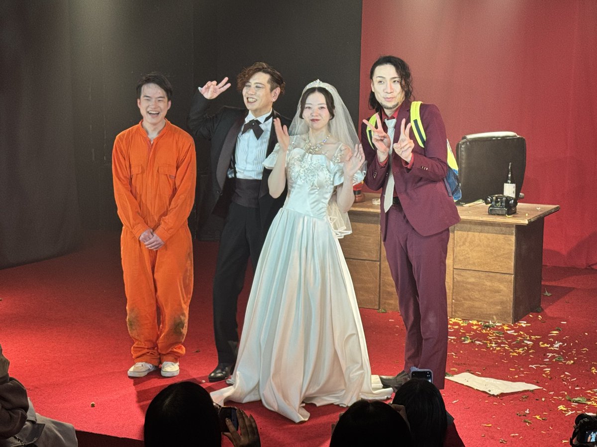 bear_tad2's tweet photo. #カガミ熱海2026 
初日観劇
今年のロンゲはモンドさんのリベンジ熱海と聞き馳せ参じ役者魂をひしひしと感じ、水野役の白岩さんは芯の強い水野に感じたのは可愛いだけじゃダメですか⁉︎と受け止め、表情も豊かで良かった◎
大山役の村上さんはあいちゃんを優しく包み込む感じた
安定の伝兵衛流石です https://t.co/IKc2sfbHR3
