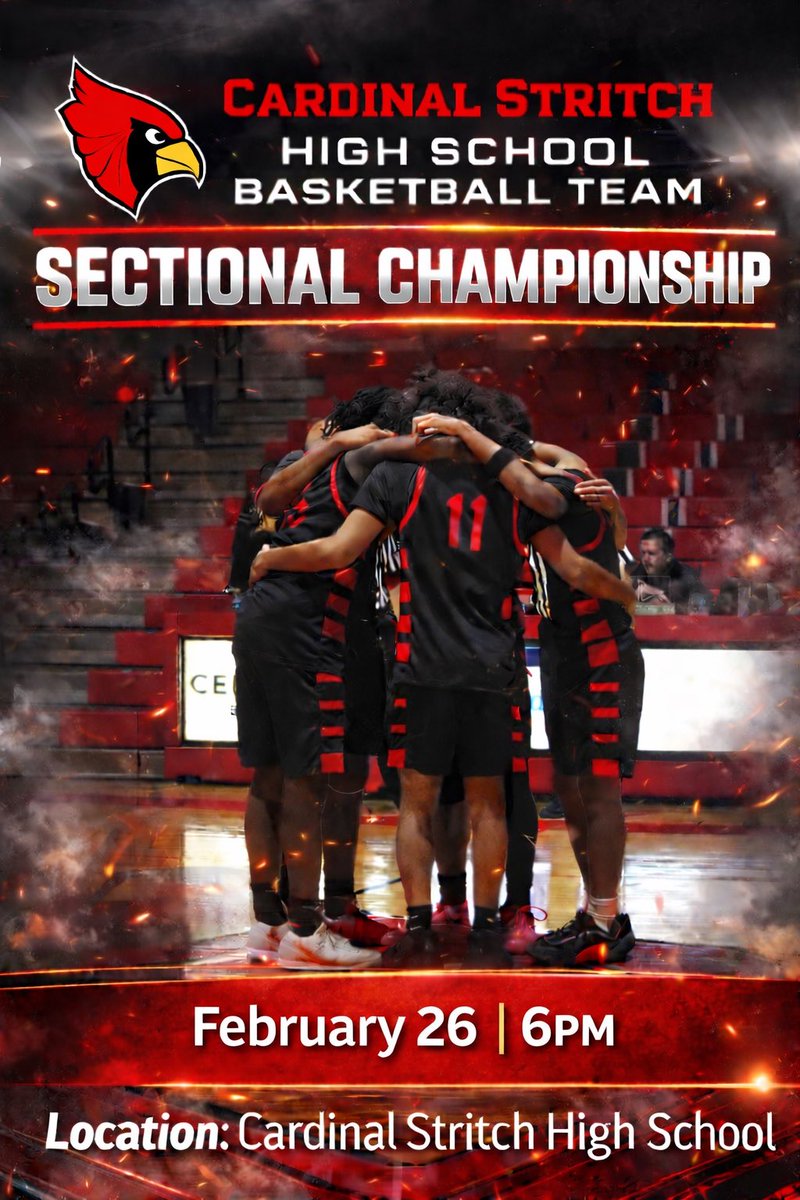 CoachShaun419's tweet image. 🏆SECTIONAL CHAMPIONSHIP TOMORROW
🆚 Danbury
⌚️ 6PM
🏢 Cardinal Stritch High School
📍 3225 Pickle Rd. Oregon, OH
🎟️ TICKETS (Cash or Card)
📺 fan.hudl.com/usa/oh/oregon/…

Come Out &amp;amp; Support Us As The State Run Begins!
#AnyMeansNecessary
#RoadToStates
#WinAndAdvance