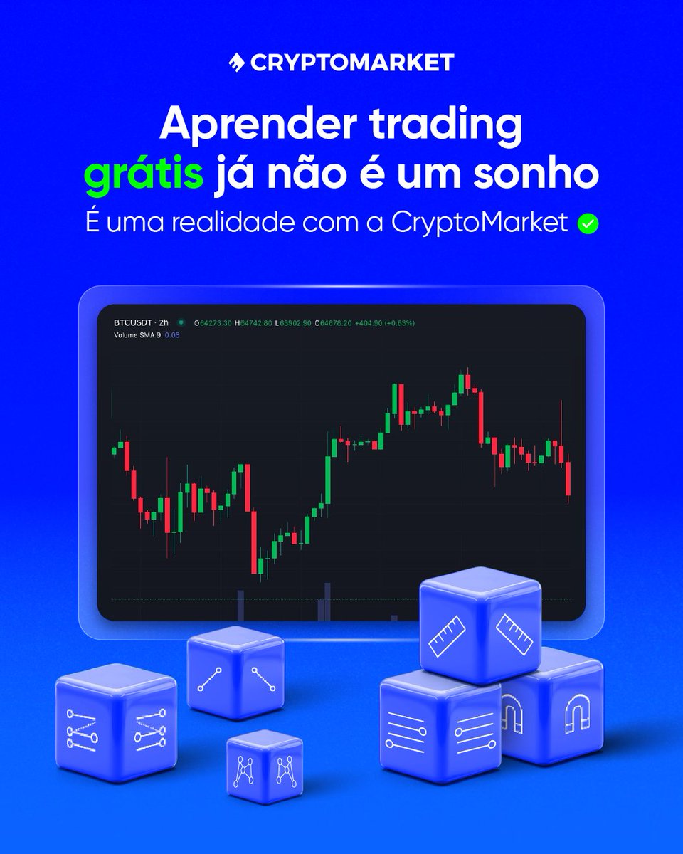 🚀 Quer começar no mundo cripto, mas não sabe como?

Na CryptoMarket, você aprende e opera no mesmo lugar:

🔹 Conceitos básicos de trading
🔹 Guia passo a passo desde o zero
🔹 Plataforma pronta para operar

Aprenda hoje.
Opere amanhã.
Cresça sempre.