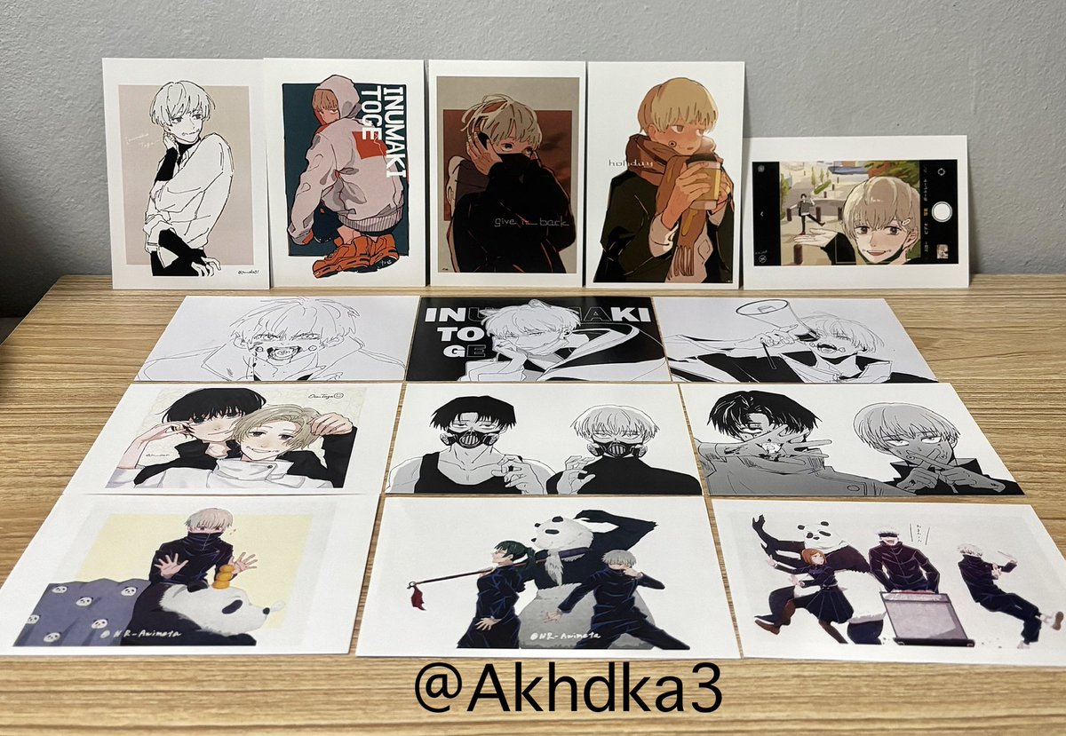 Akhdka3's tweet photo. ขาย เน็ตปริ้น jjk ยูตะ อินุมากิ ขนาดโปสการ์ด ใบละ 30 บาท ค่าส่ง 40 บาท สนใจสอบถามเพิ่มเติมได้ค่ะ💘

#ตลาดนัดjujutsukaisen #ตลาดนัดjjk #ตลาดนัดjujutsu https://t.co/4GnBw06HsX