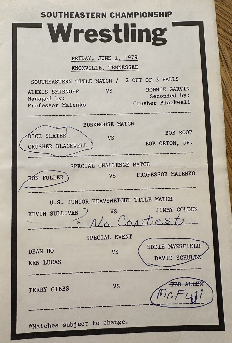 Rare Program Southeastern and <a href="/RonFullerWelch/">Ron Fuller</a> and the kickoff of the Knoxville War!