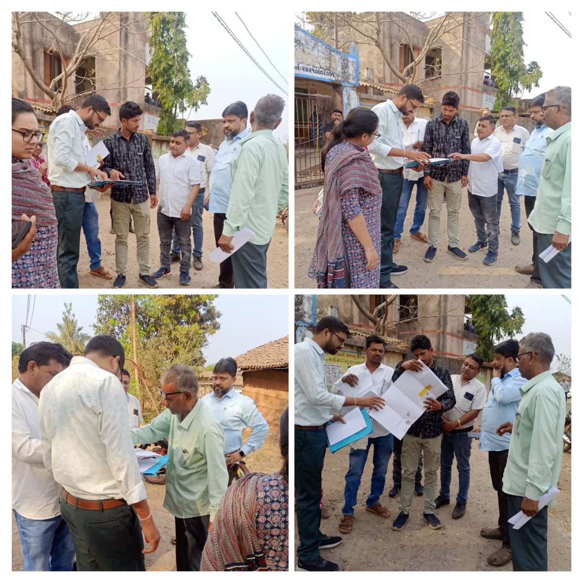 આજ તા.૨૫/૨/૨૬ના રોજ નેત્રંગ તાલુકામાં મોવી પ્રાથમિક શાળા ની જગ્યા માટે મામલતદારશ્રી નેત્રંગ, સર્કલ ઓફિસર, સરપંચશ્રી, TRP સાથે સ્થળ તપાસ કરી. #connectbharuch #connectgujarat <a href="/CMOGuj/">CMO Gujarat</a> <a href="/CollectorBharch/">Collector & DM Bharuch</a> <a href="/InfoBharuchgog/">Info Bharuch gog</a>