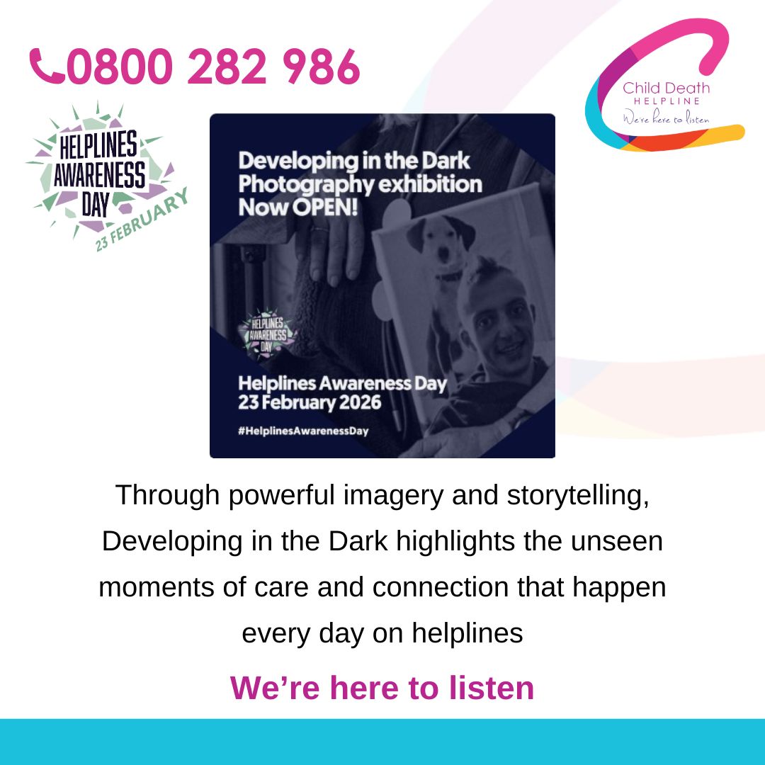 Child Death Helpline tweet media