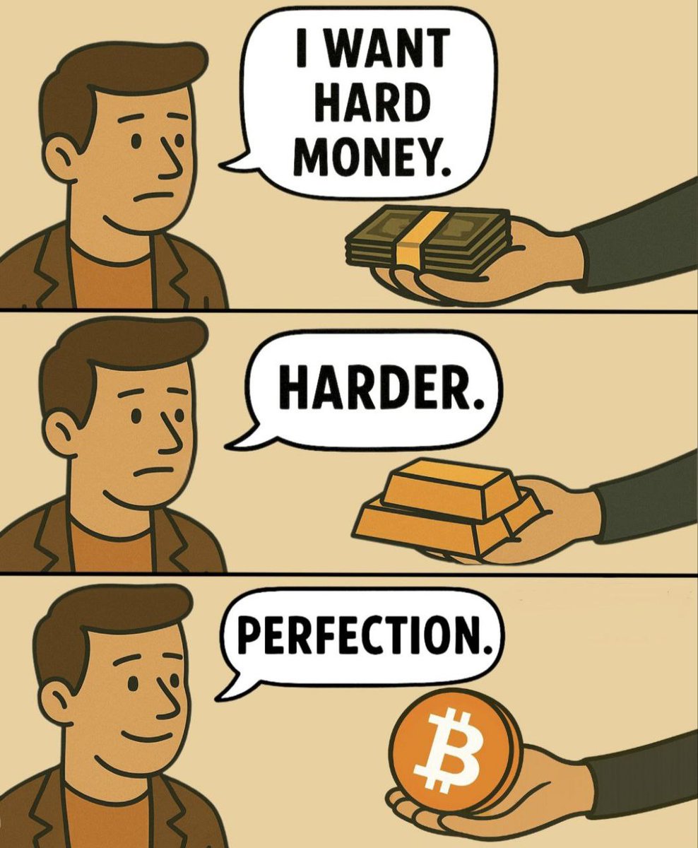 No money is harder than Bitcoin.
