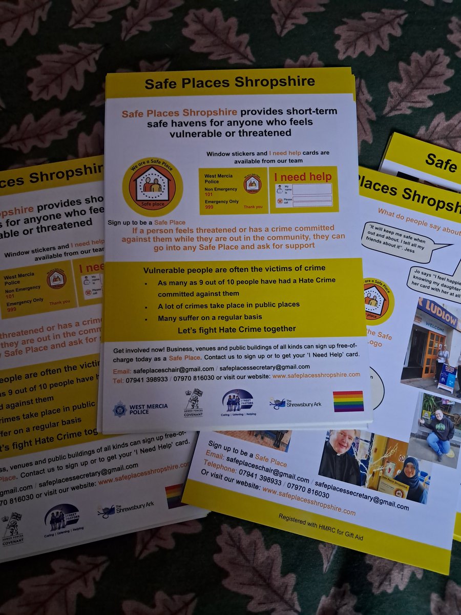 Safe Places Shrops tweet media