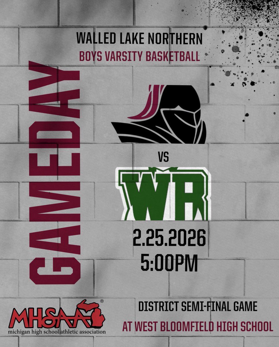 Walled Lake Northern Boys Basketball tweet media