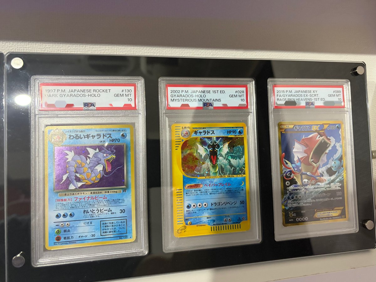 一年以上前と比べるとここ最近でとんでもなく上がっちゃったギャラドス