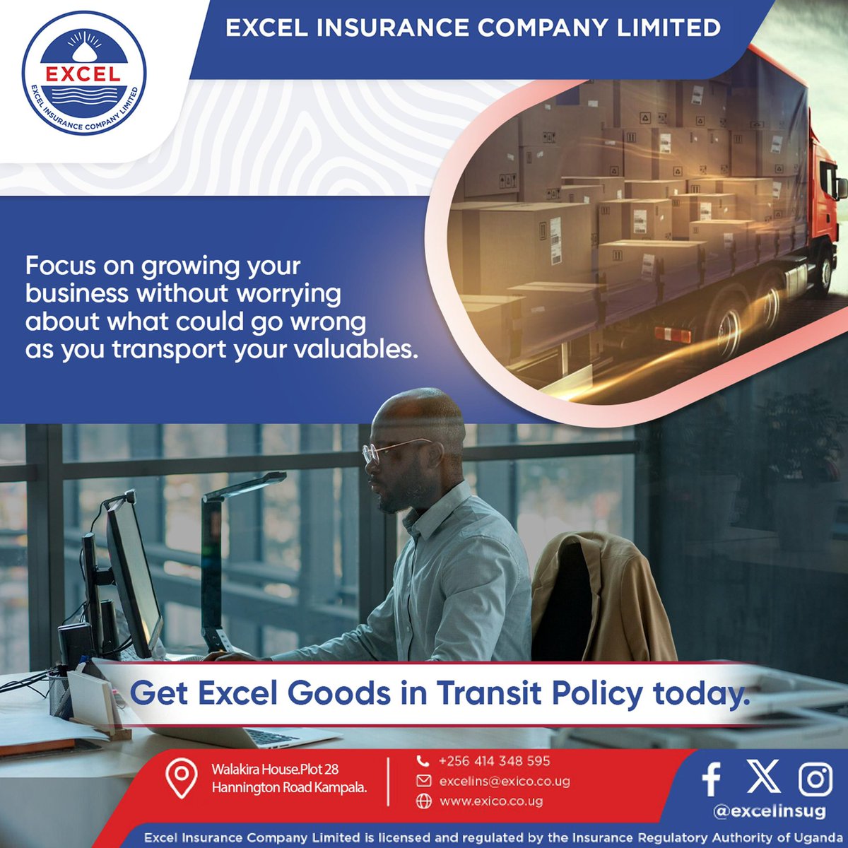 excelinsug_'s tweet photo. Business comes with unexpected shocks.

Our Goods in Transit Policy gives you financial protection against loss or damage to your cargo, ensuring that unexpected events do not disrupt your operations. 

#GoodsInTransitInsurance #ExcelInsurance https://t.co/2vq0wymb1f