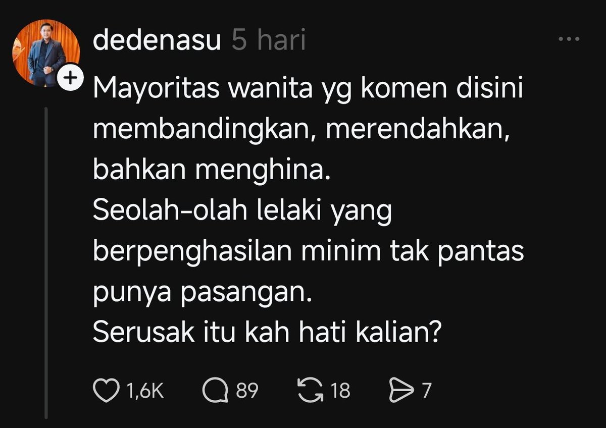 Ketika laki2 nyari istri dgn nafkah 3jt perbulan