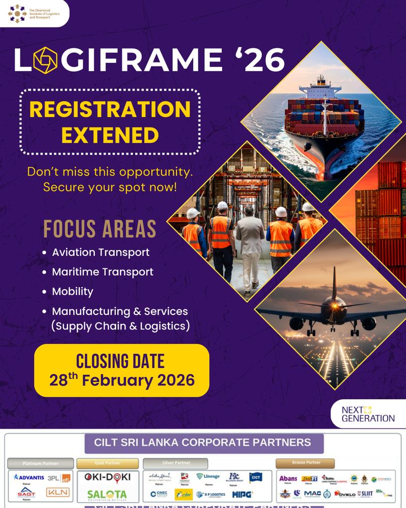 LOGIFRAME’26 — Transforming Industrial Moments into Art
Registration Deadline Extended.

Registration Closing Date: 28th February 2026

Don’t wait until the last moment — submit your entry before the extended deadline!