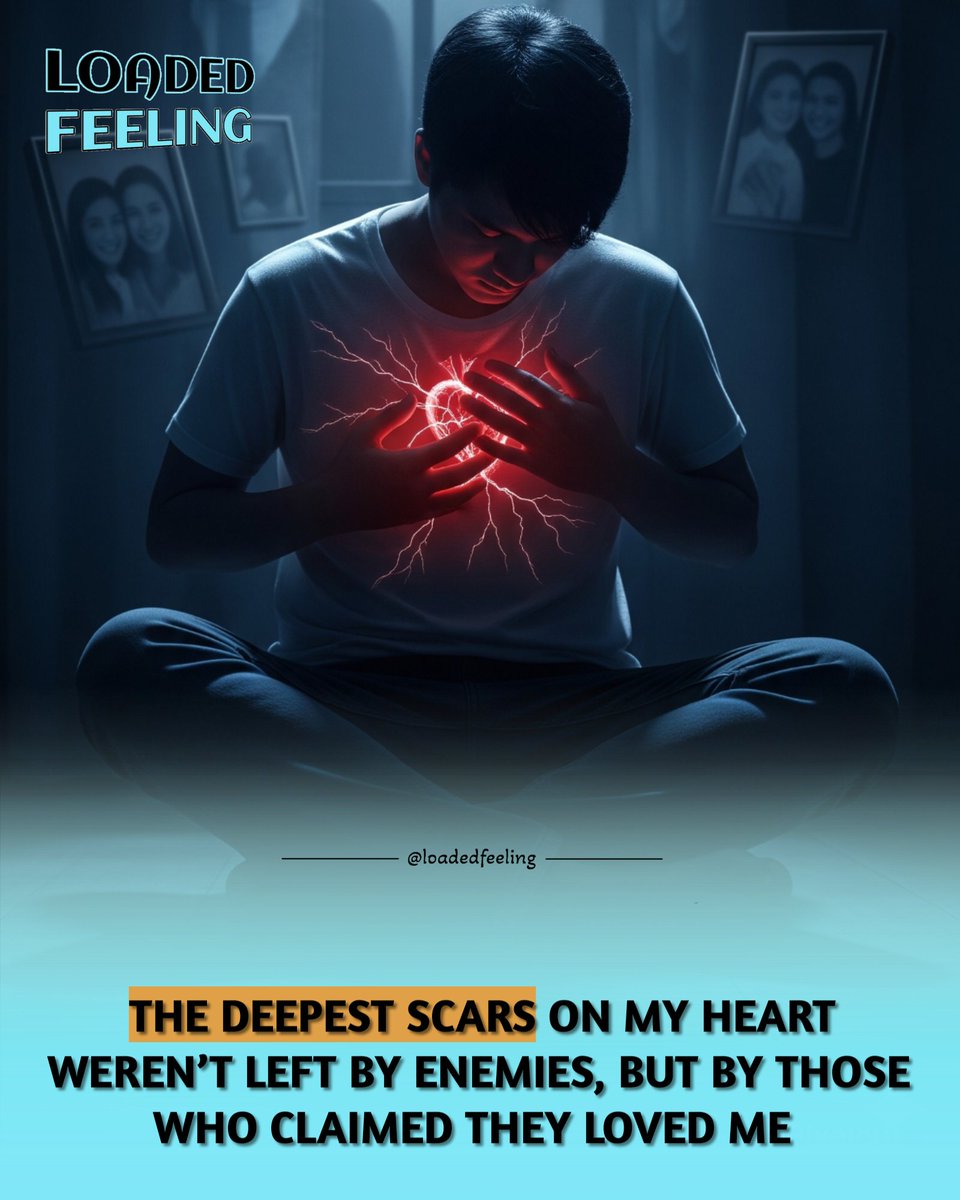 loadedfeeling's tweet image. Be honest, Were your deepest scars caused by enemies… or by someone you loved?  💔👇

.

#heartbreak #healing #wisdom