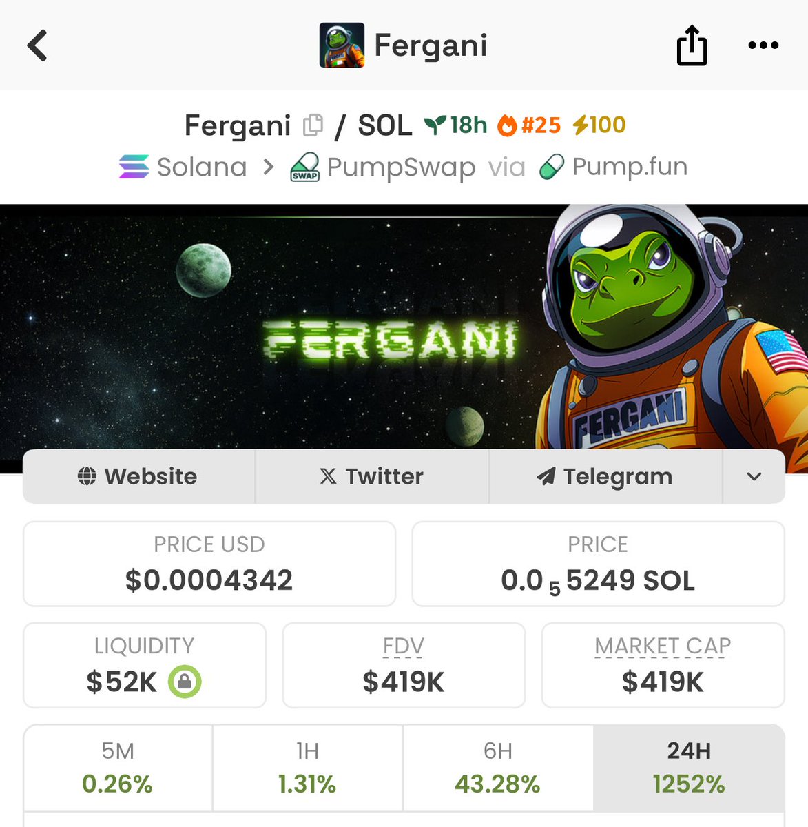 200,000 $FERGANI GIVEAWAY

DROP UR SOL ADRESSES + RT

10 WINNERS 

DZq1fdJfGjv27Cev8hNFZXJwhApB3xHpo3KMTTRvpump
