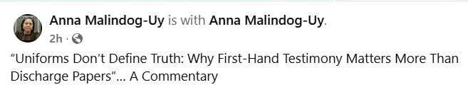 Ibang klase din itong bayaran ng Beijing eh.

Minamaliit ang first-hand experience ng mga wina water cannon ng China pero puring puri sa testimony ng fake Navy.

Matindi ang buhos ng pera ng China para guluhin ang bansa natin.