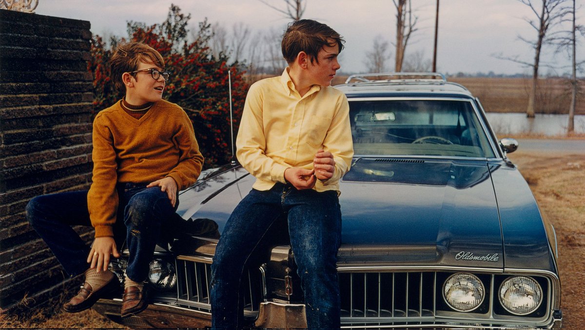 William Eggleston's dye-transfer prints from the 70's are on display at a gallery in NYC rn