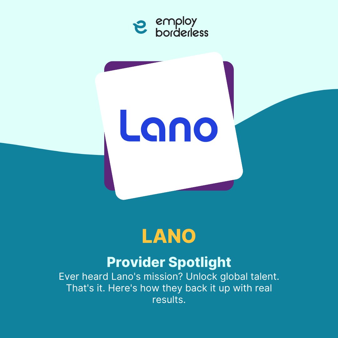 EBorderless's tweet image. "Our mission is to unlock global talent." - Lano
170+ countries. One platform. Clear pricing.

See if they fit: employborderless.com/review/lano/

#EOR #GlobalHiring #EmployBorderless