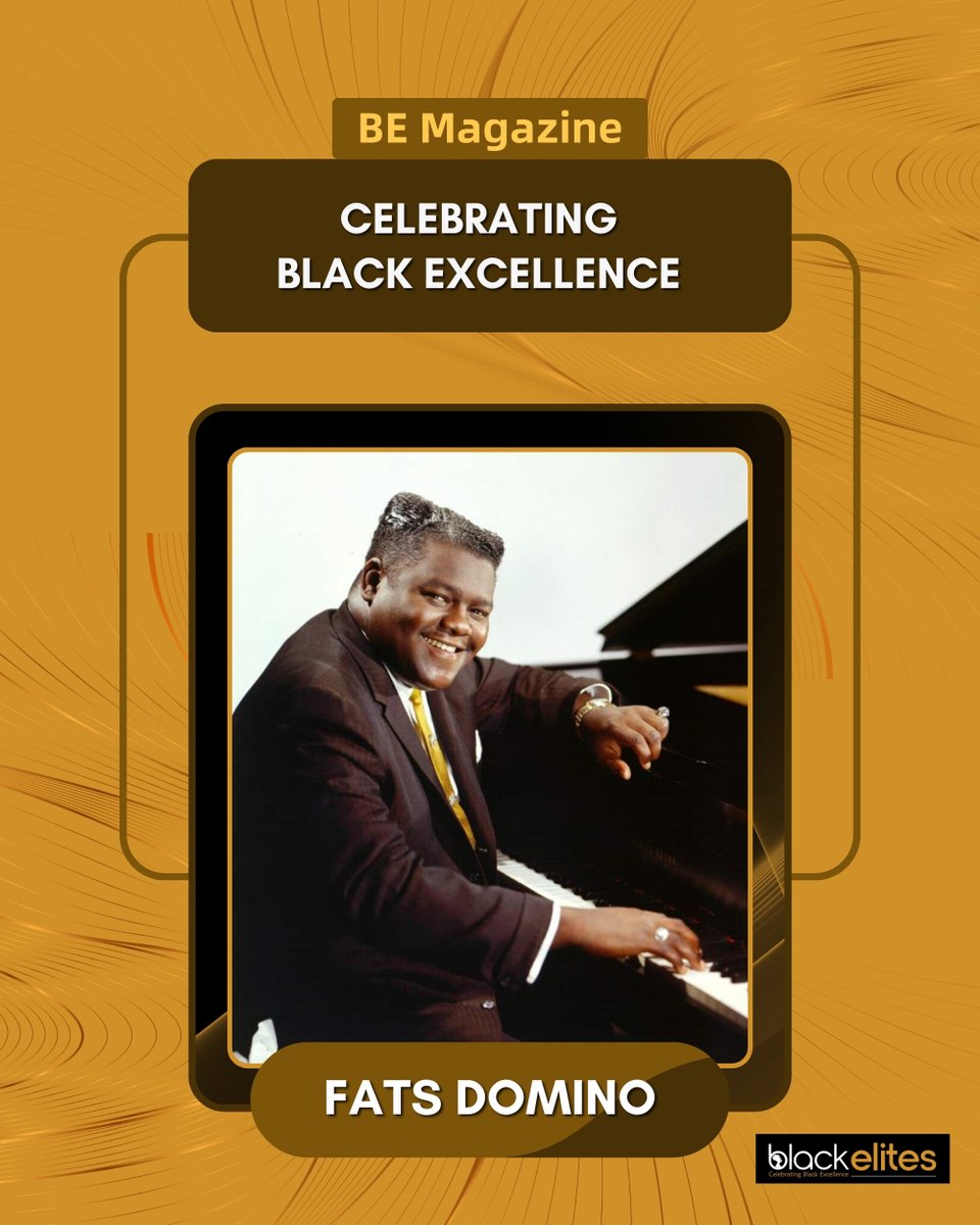 Fats Domino: The Pioneer of Rock ‘n’ Roll and Rhythm &amp; Blues

Fats Domino was a groundbreaking musician whose infectious rhythm, warm voice, and pioneering piano style helped shape the foundation of rock ‘n’ roll and popular music in America. 

Born Antoine Domino Jr. in New