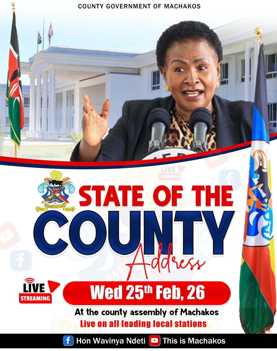 CAr_Star1's tweet photo. As we wait for governor wavinya to lay some of Great projects and programs that she has done to her people let's be alert on all main Media streams including official governors pages  #MachakosCountyAddress https://t.co/V6aRzm96km