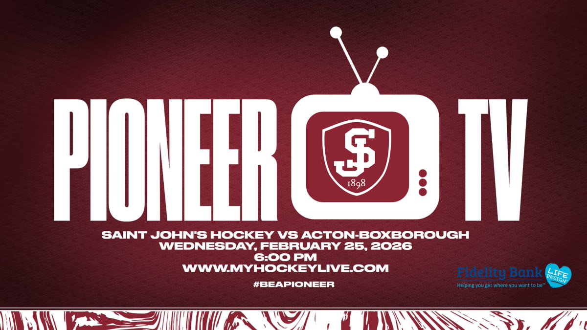 Tonight's Live Stream Link <a href="/alwaysonlive_/">Always On Media Group</a> 
<a href="/SJSHockey/">Saint John's HS Hockey</a> vs <a href="/abmhockey/">abmhockey</a> 
<a href="/SJShrewsbury/">Saint John's</a> <a href="/ABRevsAthletics/">Acton-Boxborough Athletics</a> 
6:00 PM
myhockeylive.com/watch/live/411…