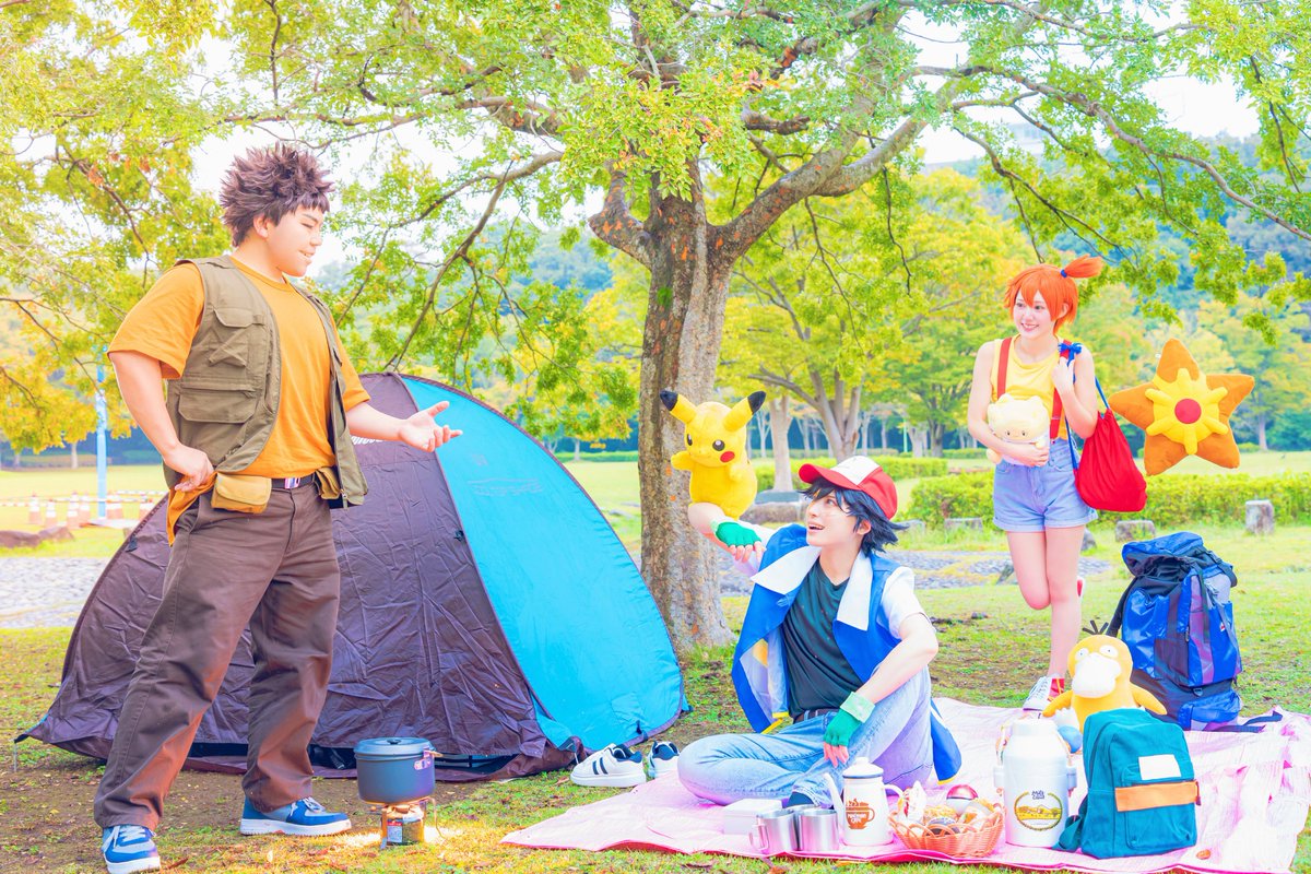 gumimoon__y's tweet photo. ⚠︎cosplay

ポケットモンスター（無印）

🍲🏕

『ポケモンマスターを目指し旅を続けるサトシ達
  天気もいいし ちょっと野原でひとやすみ。』

photo:(@midouken1)さん https://t.co/YgjYtxX9Gl