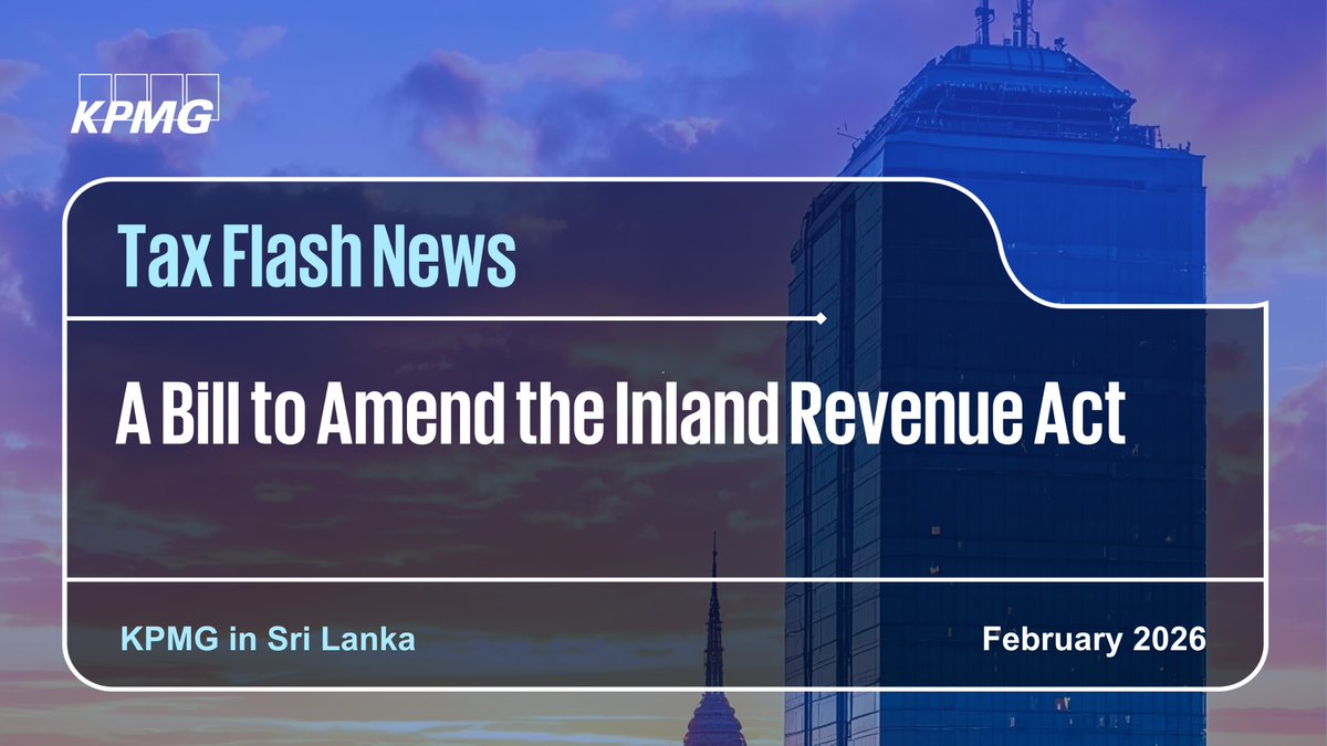 KPMG Sri Lanka tweet media