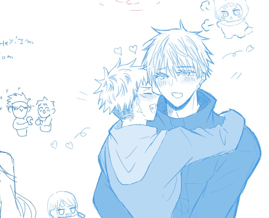 こちら本日の🖼️🍵です〜五悠！