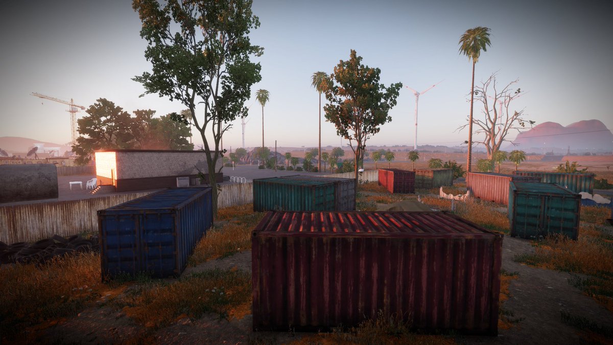 SummitLifeArma's tweet photo. Every map needs a proper outback. We built the ultimate one. 🦘

Welcome to this absolute shithole. No luxury, no paved sidewalks. Just red dirt, rusty shipping containers, and a local firearms store in the absolute middle of nowhere. If your car breaks down out here... good luck.

Explore the dust
https://t.co/tNRbidIrDD
#SummitLifeRP #ArmaReforger #Roleplay #RPCommunity