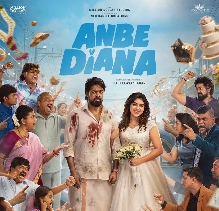 CinemaXverse's tweet photo. #MillionDollarStudios — Next Presents - #AnbaeDiana Looks Cool &amp; Romantic ❤️✨

All the best to the entire crew 🫶 https://t.co/N3HHthGVgN