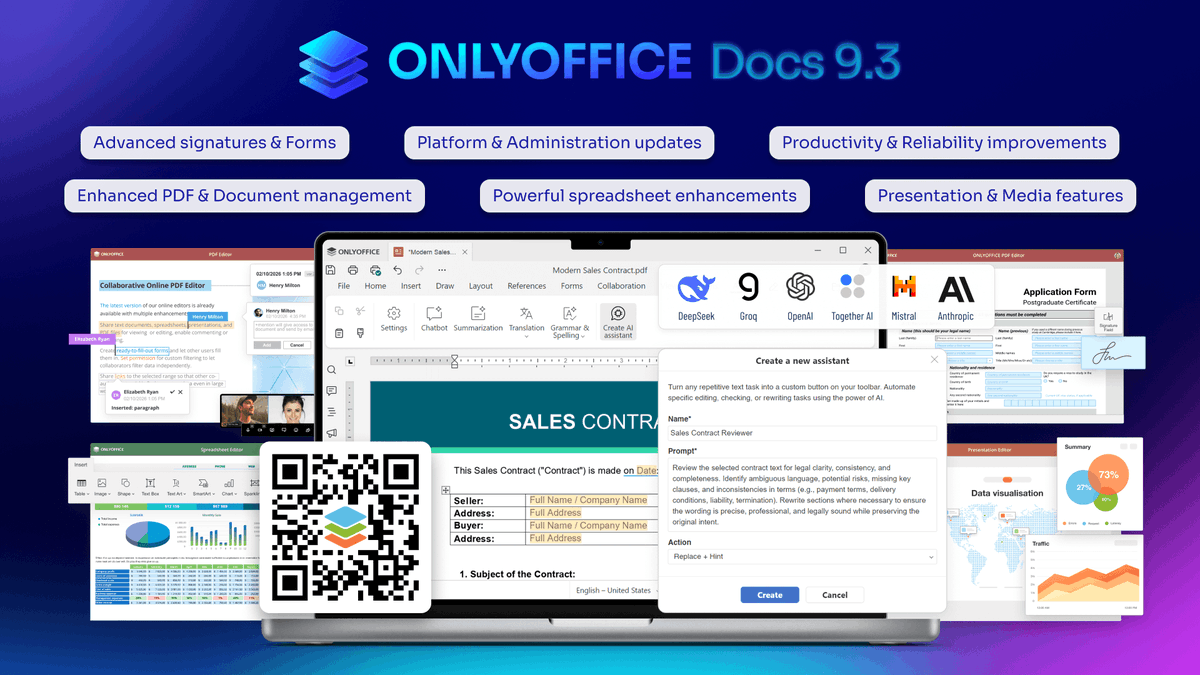 The ONLYOFFICE tweet media