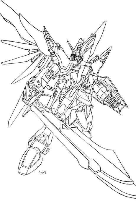 #唐突に5年前の絵を載せる見た人もやる ちょうどアナログとデジタルやってた時