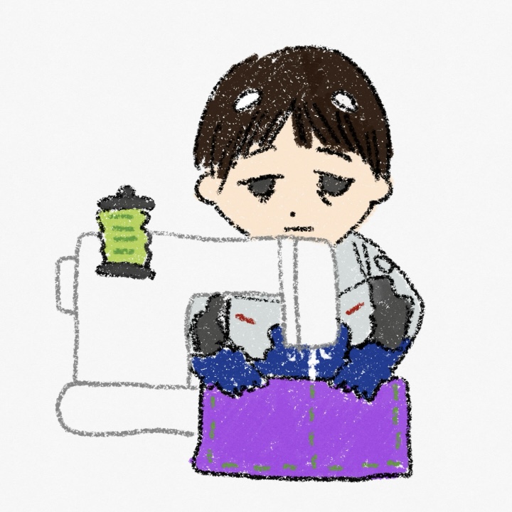 目標をセンターに入れてステッチ‥‥
目標をセンターに入れてステッチ‥‥
目標をセンターに入れてステッチ‥‥