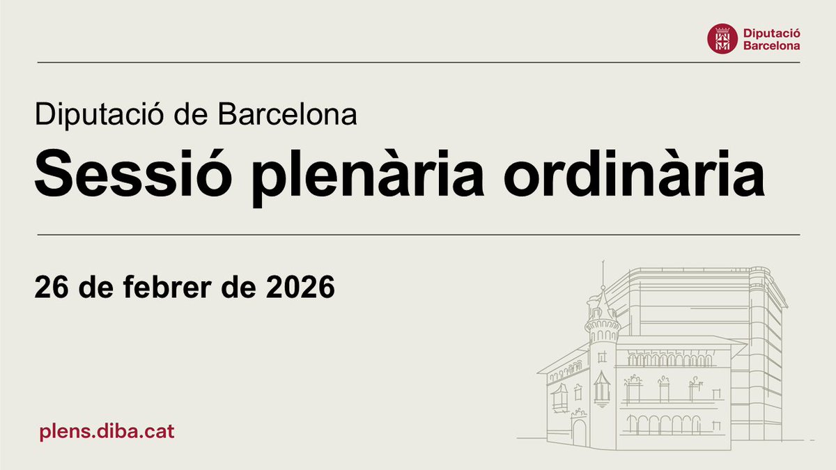 Diputació de Barcelona tweet media