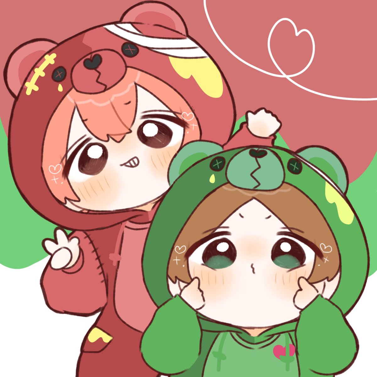 くま坂田さんとくまうらたさん🧸
#坂田です #うらたぬ王国の美術館