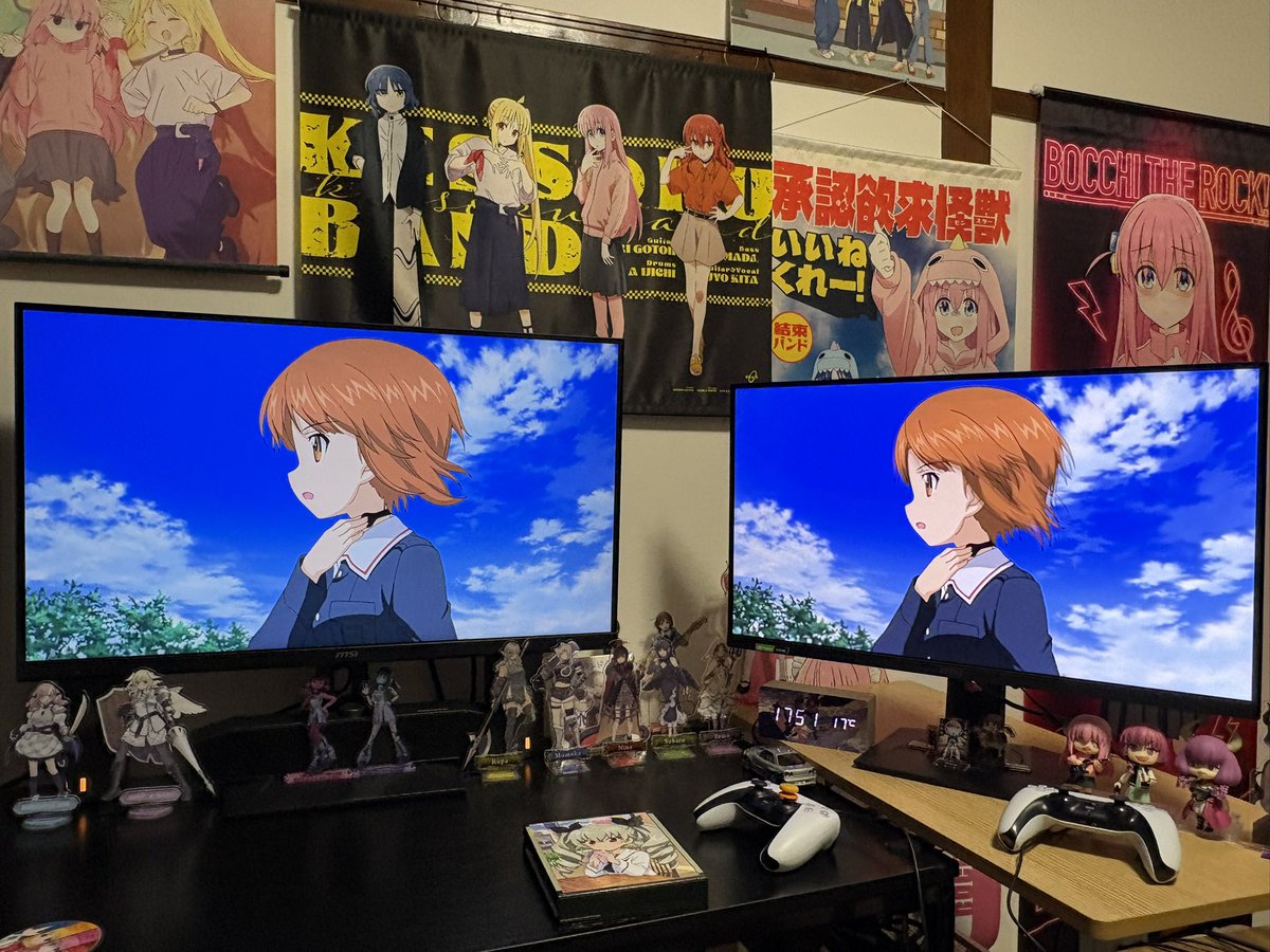 kitazuma4's tweet photo. ガルパン劇場版 4K BluRay届いたからサブスクと見比べながら観たw https://t.co/LBPwbEPlRx