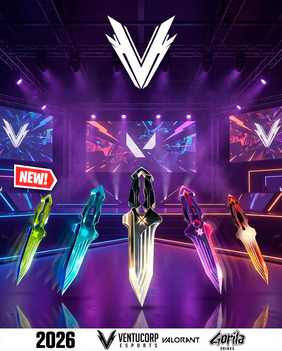🎉 VCT 2026 Capsule Bundle GIVEAWAY 🎉

We’re giving away the brand new VCT 2026 Season Capsule Bundle 💥
🎯 Worth 5,550 VP

💸 Prefer cash?
Winner can choose to receive the prize in real money via PayPal.

📋 How to enter:
1️⃣ Follow <a href="/VentuCorp/">VentuCorp eSports</a>
2️⃣ Like this post ❤️
3️⃣ Repost 🔁