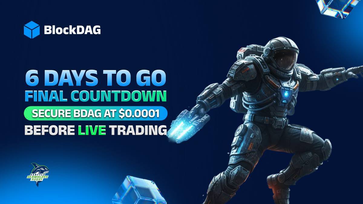 🔥 6 DAYS TO GO: Final Countdown — Secure BDAG $0.0001 500x 🔥

BDAG is at its LAST PRICE EVER — $0.0001, and the clock is ticking loudly toward March 4 ⏳
💎 BDAG at $0.0001
 ⚡️ Up to 500× ROI potential
 🌍 Global exchanges launching next
 🚨 After that — the market takes