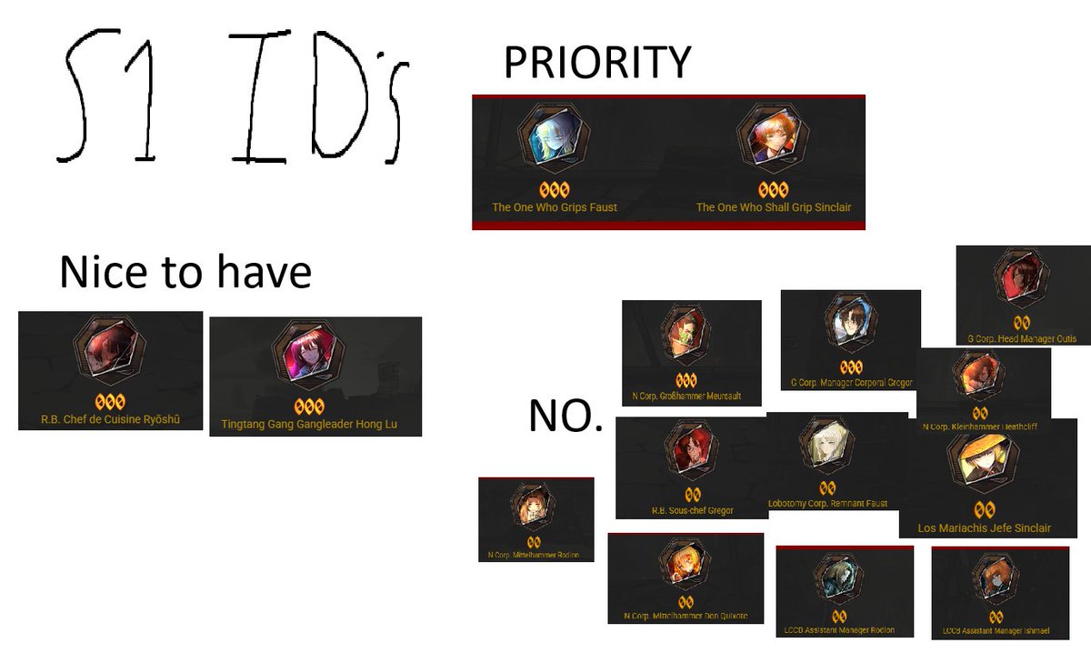 Kliffoth_VT's tweet photo. Are you a new player, curious about what to spend your Season 1/2/3/ 3rd Anniversary Ticket on?

Consult this lovely set of infographics I've put together!

Happy to explain my reasoning below! https://t.co/FWbGAqeq8J