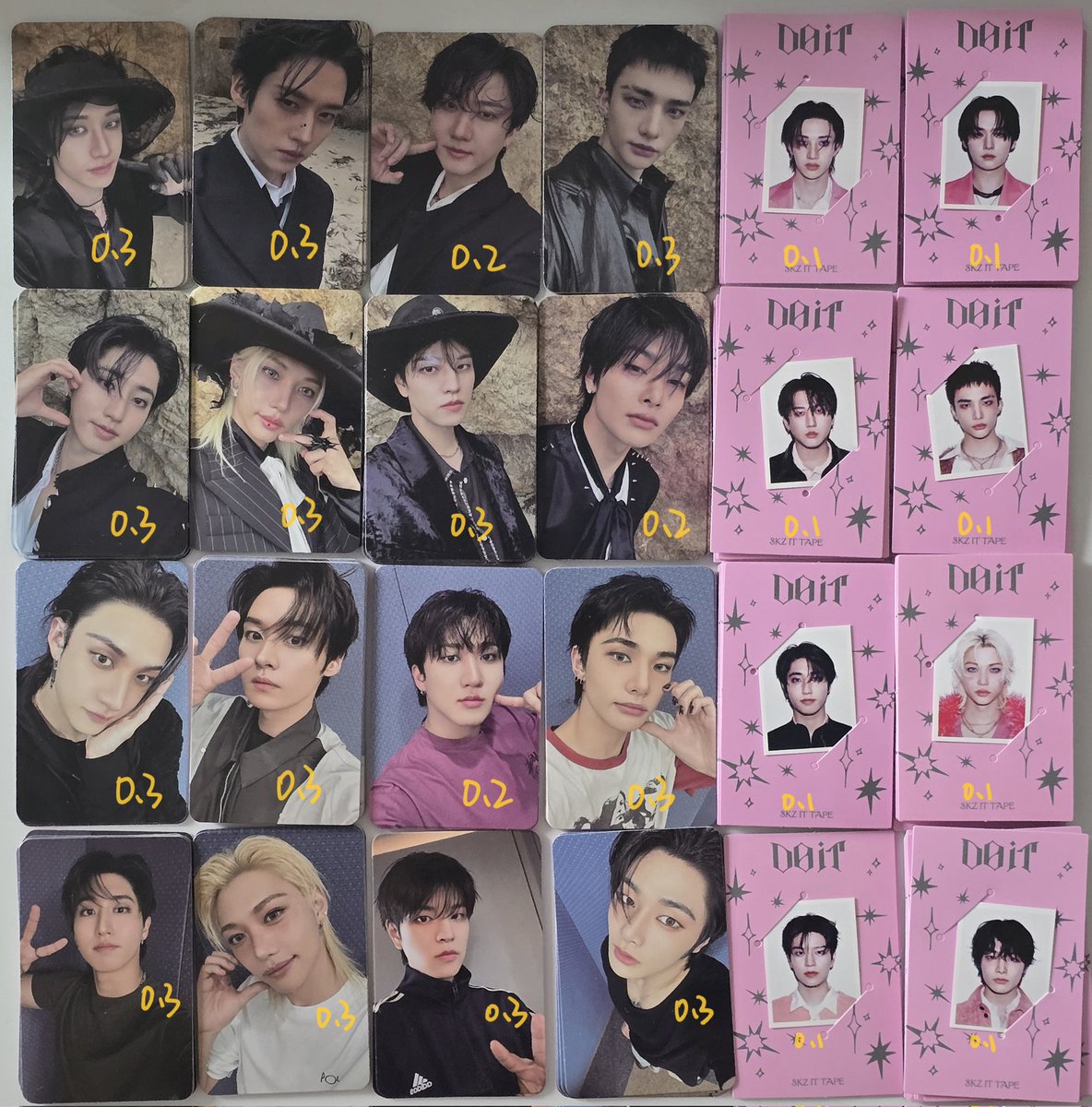 7baebae7's tweet photo. 스트레이키즈 포카 양도
스키즈 이즈위 스타리버 KMS 미공포

Straykids skz 방찬 리노 창빈 현진 필릭스 용복 승민 아이엔 노이지 매니악 오디너리
oddinary noeasy maniac 맥시던트 maxident 특 5-STAR S-CLASS 락 락스타 ATE 에이트 칙칙붐 합 HOP karma 카르마 DO IT 두잇 공방포카 https://t.co/w289PNsdJ9